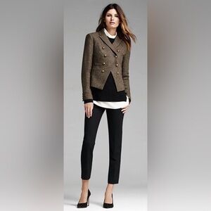 Banana Republic Brown Blazer with Gold Buttons